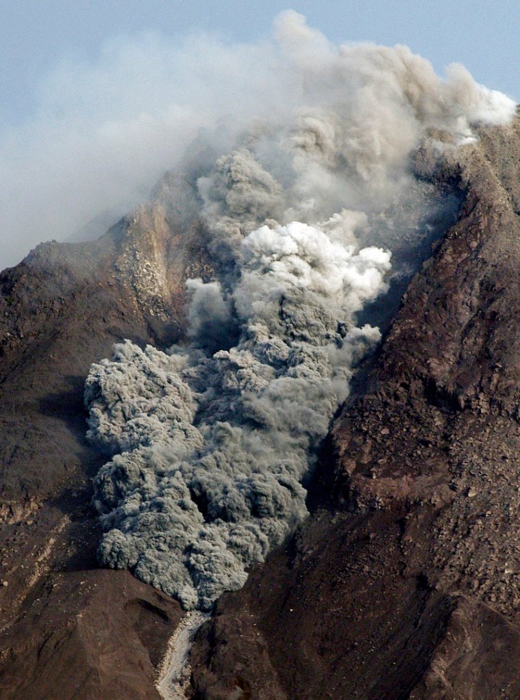 The Associated Press In addition to a tsunami, Indonesia is dealing with a volcano on the island of Java that has killed 35 people this week. The volcano erupted five times Friday.