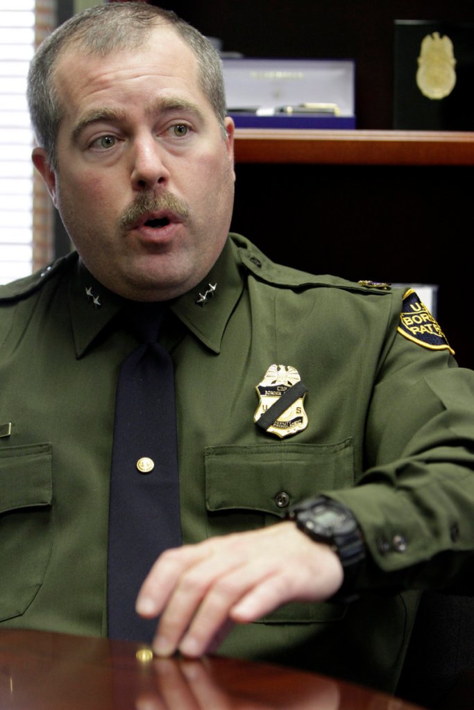 Vermont native John Pfeifer commands the Border Patrol Sector that runs from Ogdensburg, N.Y., to the New Hampshire-Maine line.