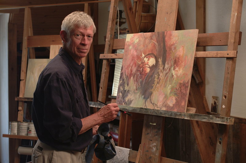 David Larson, who died in 2007, is the focus of a gallery opening in South Portland.