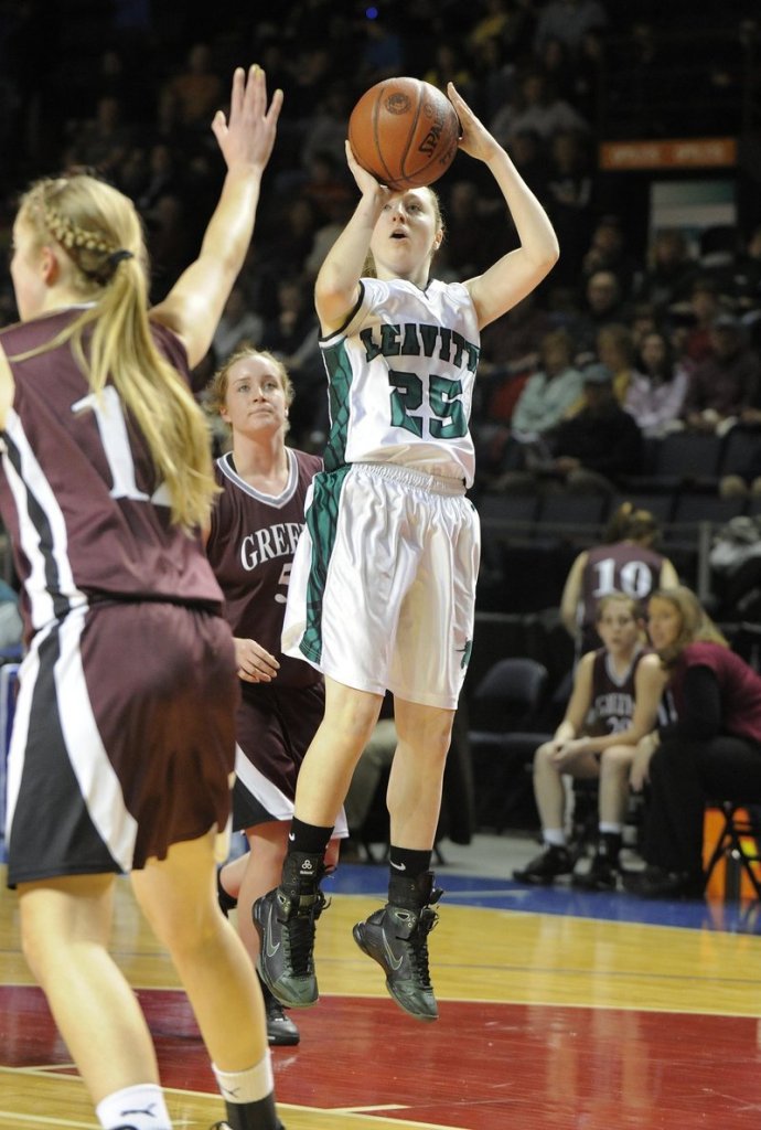 Kristen Anderson helped Leavitt capture the Class B state championship a year ago.