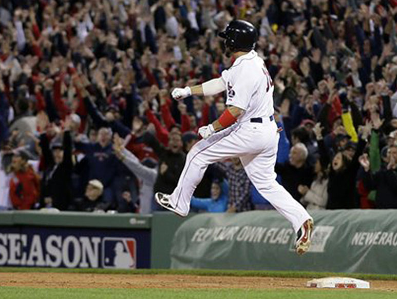 Shane Victorino's grand slam sends Red Sox to World Series