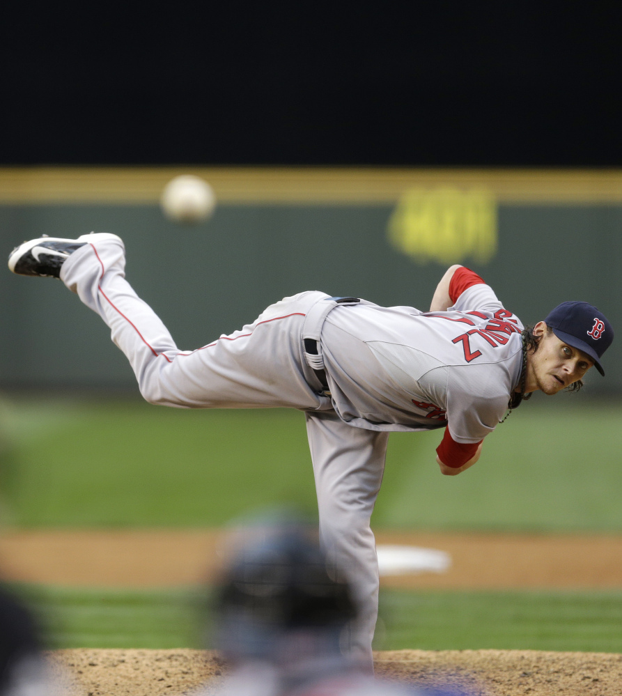 At last, all eyes are on Clay Buchholz