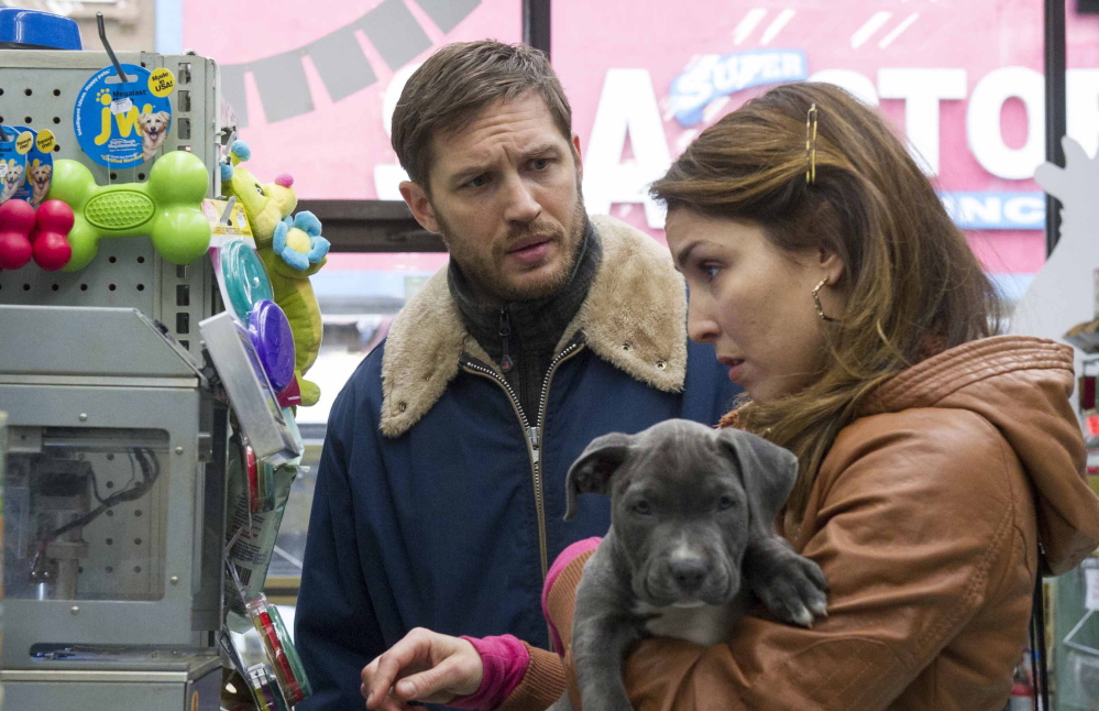 In 'The Drop,' Tom Hardy stayed still on camera, and unbridled off