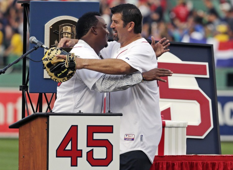 Pedro Martinez's 'parade' continues as Red Sox retire number