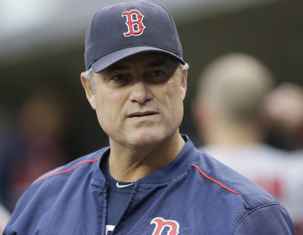 Terry Francona is accompanying John Farrell to chemotherapy