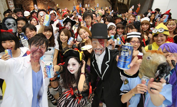 A Halloween party in Tokyo