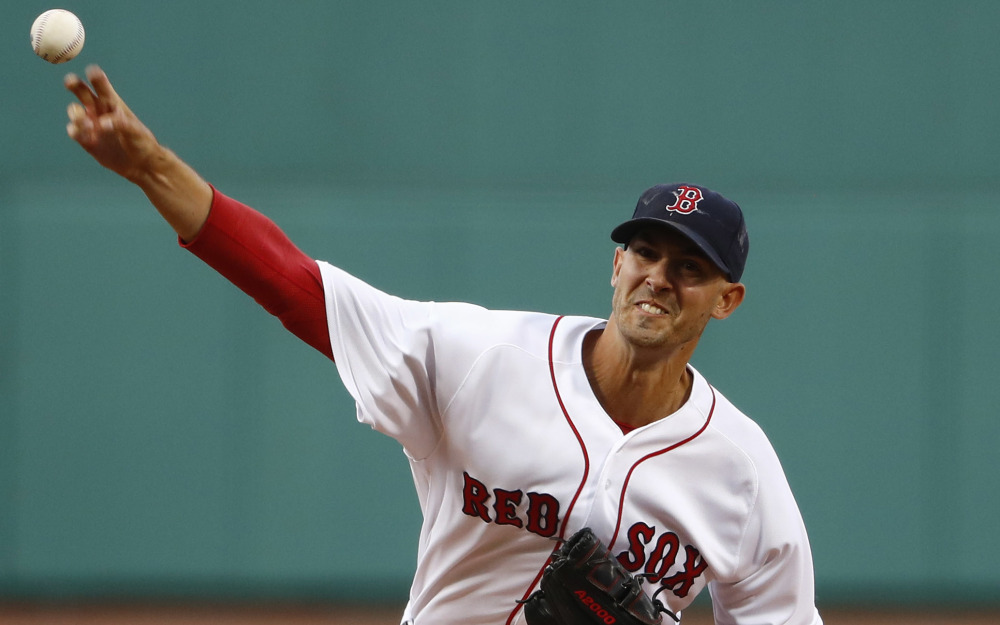 Rick Porcello sits down with Tom Caron at Red Sox spring training 