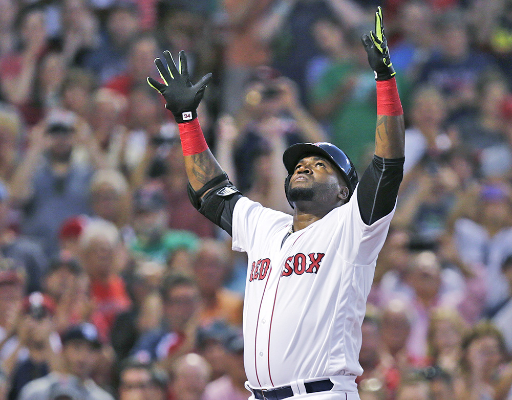 Big Papi records wake-up calls for Boston students