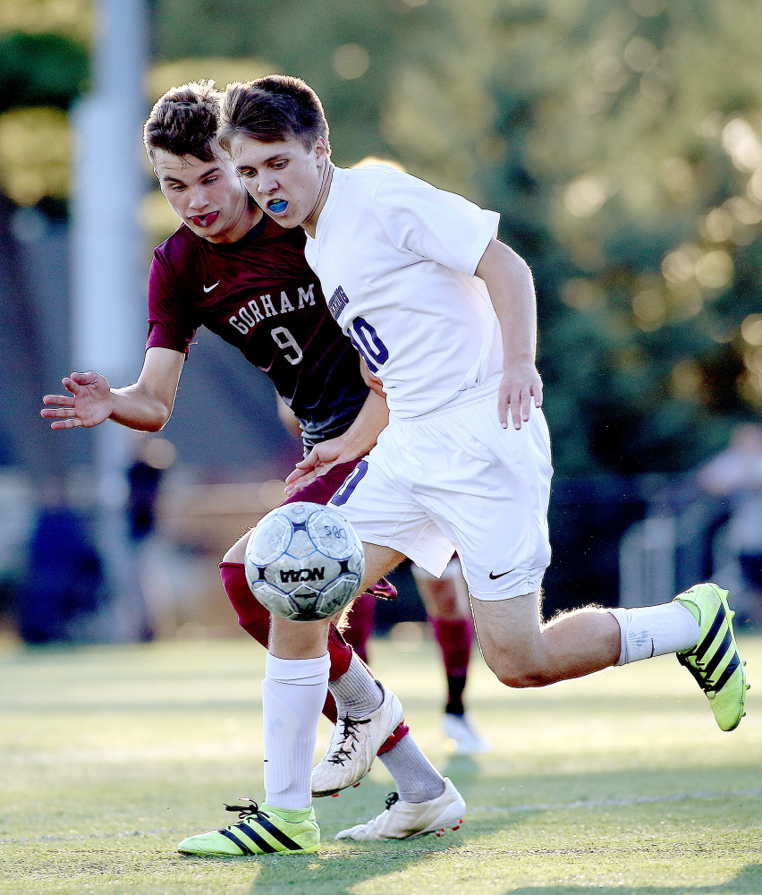 Gorham-Deering boys’ soccer - Press Herald