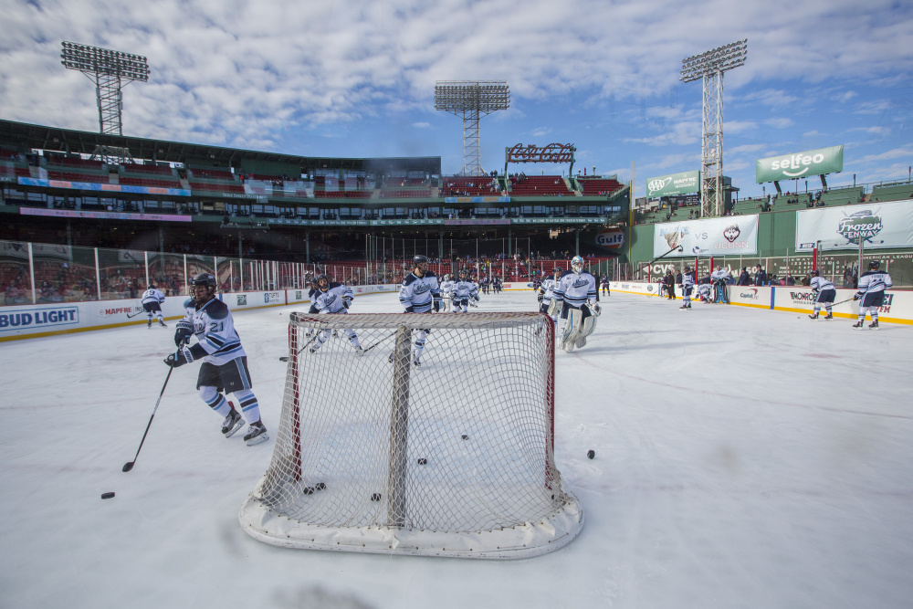 Maine Blanks UConn at Fenway Park, 4-0 - University of Maine Athletics