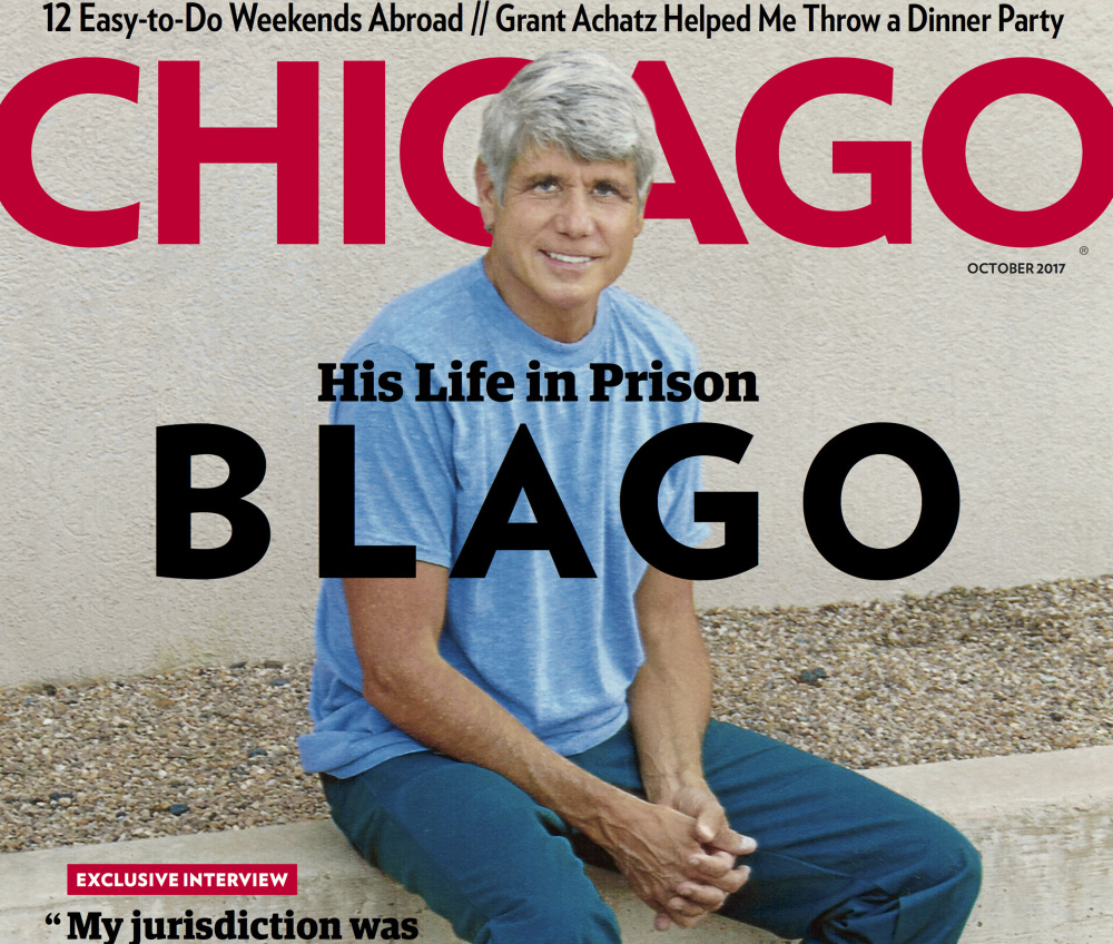 In Prison Former Illinois Gov Blagojevich Is Unrepentant