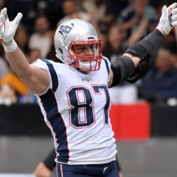 Why on earth did Rob Gronkowski sneak onto a D-FW area high school football  field last night?