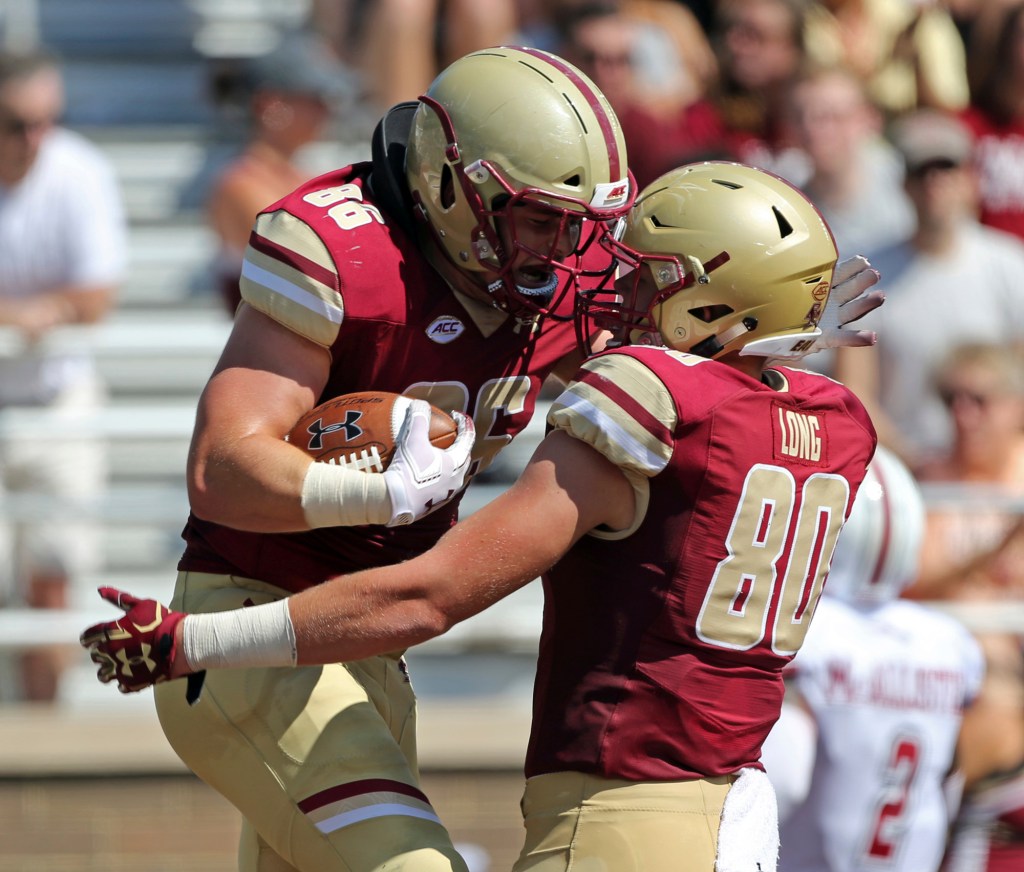 Boston College scores TD with 14 seconds left to upset NC State