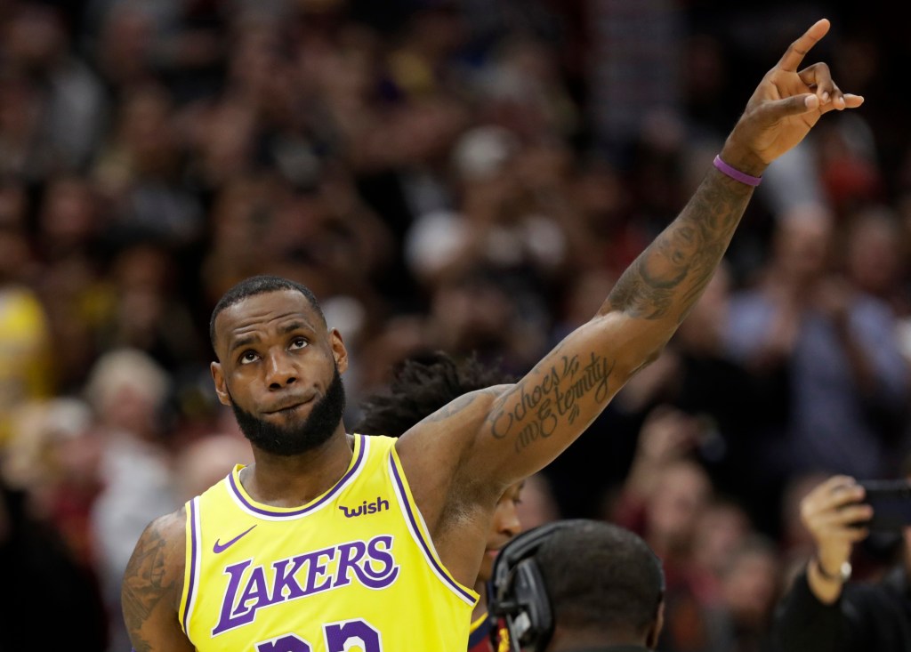 LeBron James is AP male athlete of the year for fourth time - Los Angeles  Times