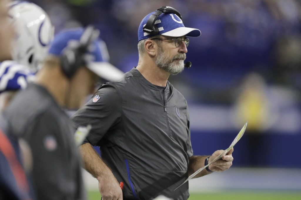 Frank Reich Indianapolis Colts coach returns to Buffalo for wildcard