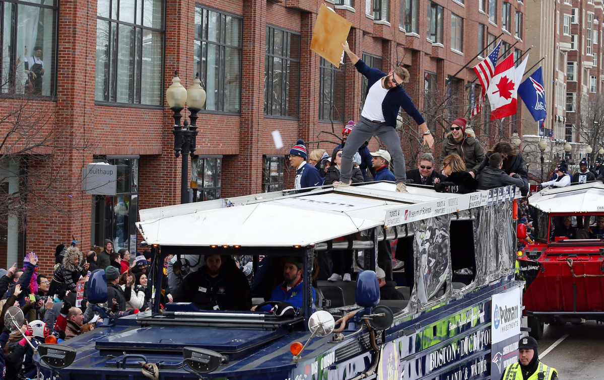 Tom Brady talks about playing during the 'Titletown' era in Boston