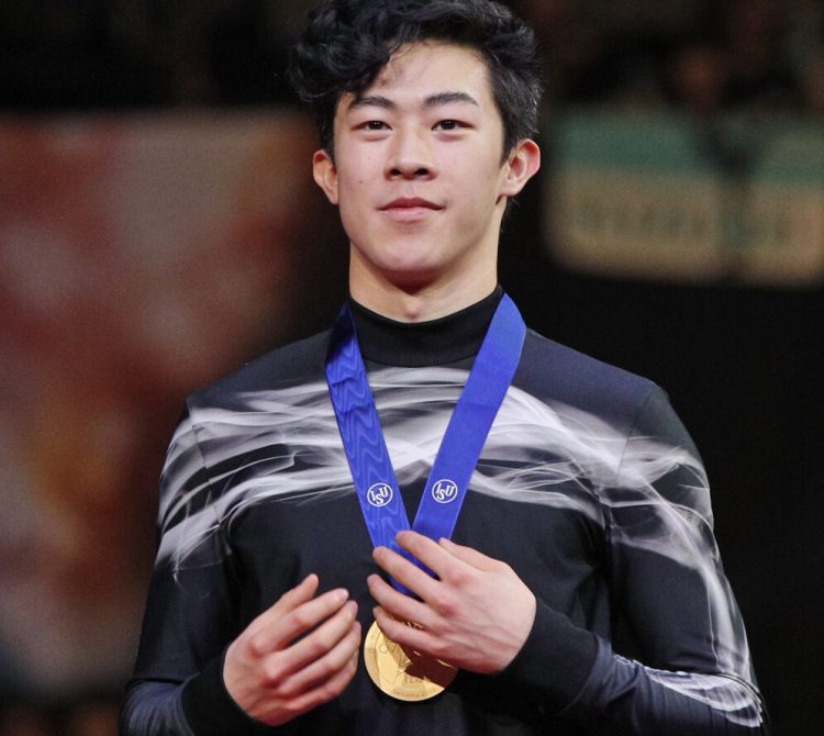 World figure skating: Chen wins second straight gold