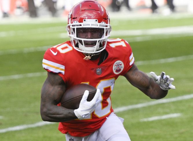 Tyreek Hill says Chiefs' Eric Bieniemy inspired playoff win vs. Bills