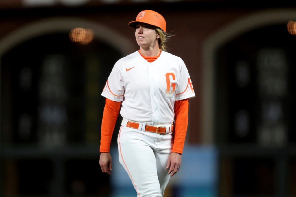 Alyssa Nakken, the first female on-field coach in the majors, interviews  for Giants' manager job - The Boston Globe