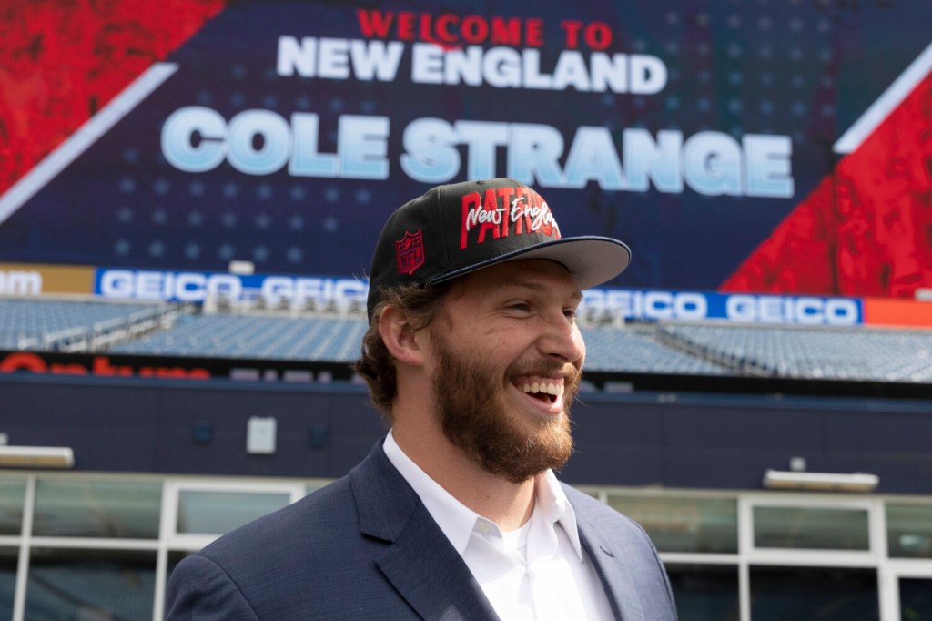 NFL Draft: Patriots draft Chattanooga OL Cole Strange after trading 21st  overall pick – Boston Herald