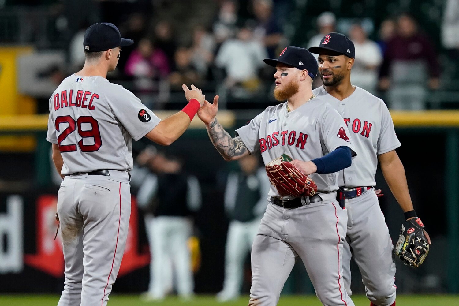 Trevor Story crushes THREE homers for the Red Sox! 