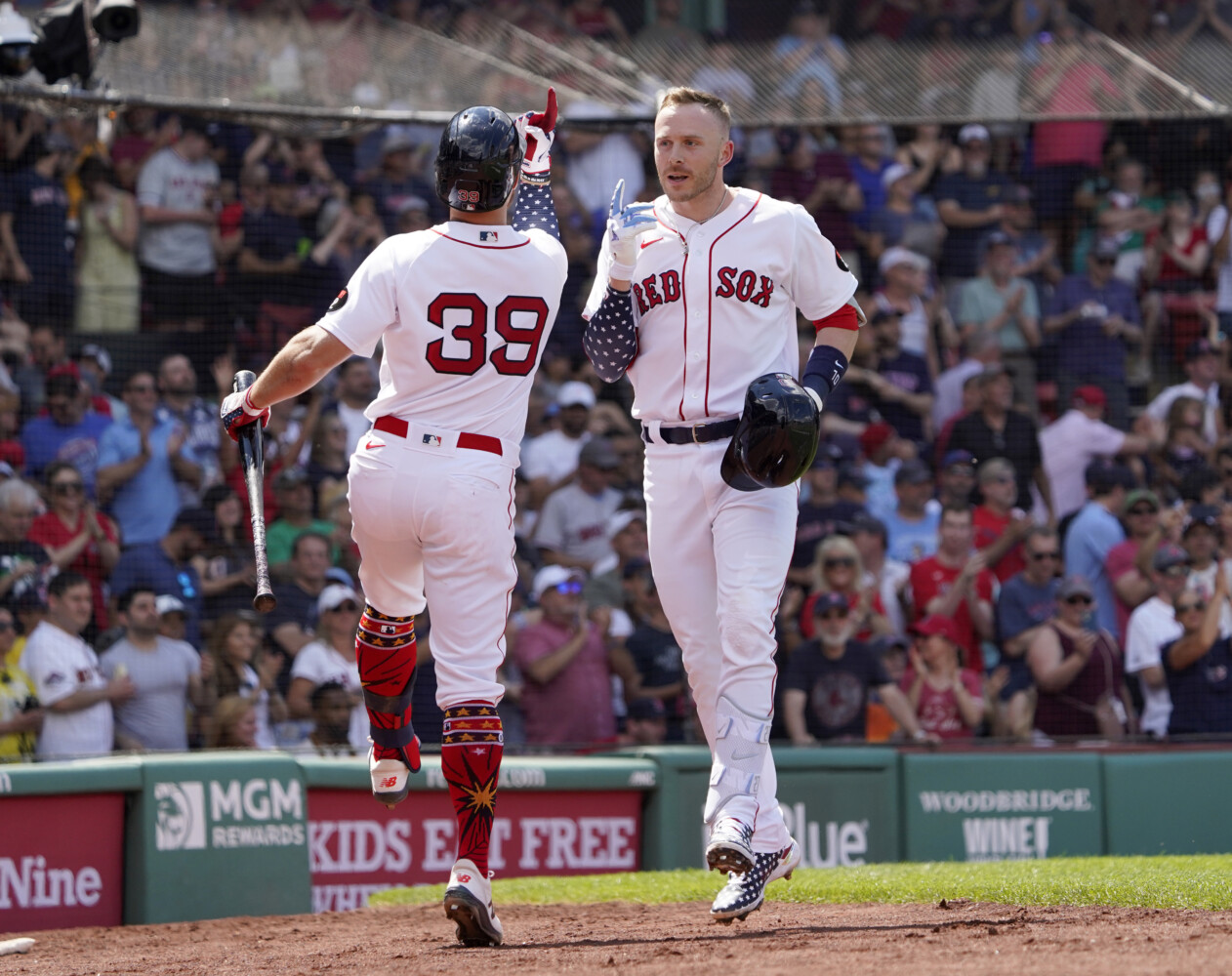 Boston Red Sox fans fired up by star infielder Trevor Story