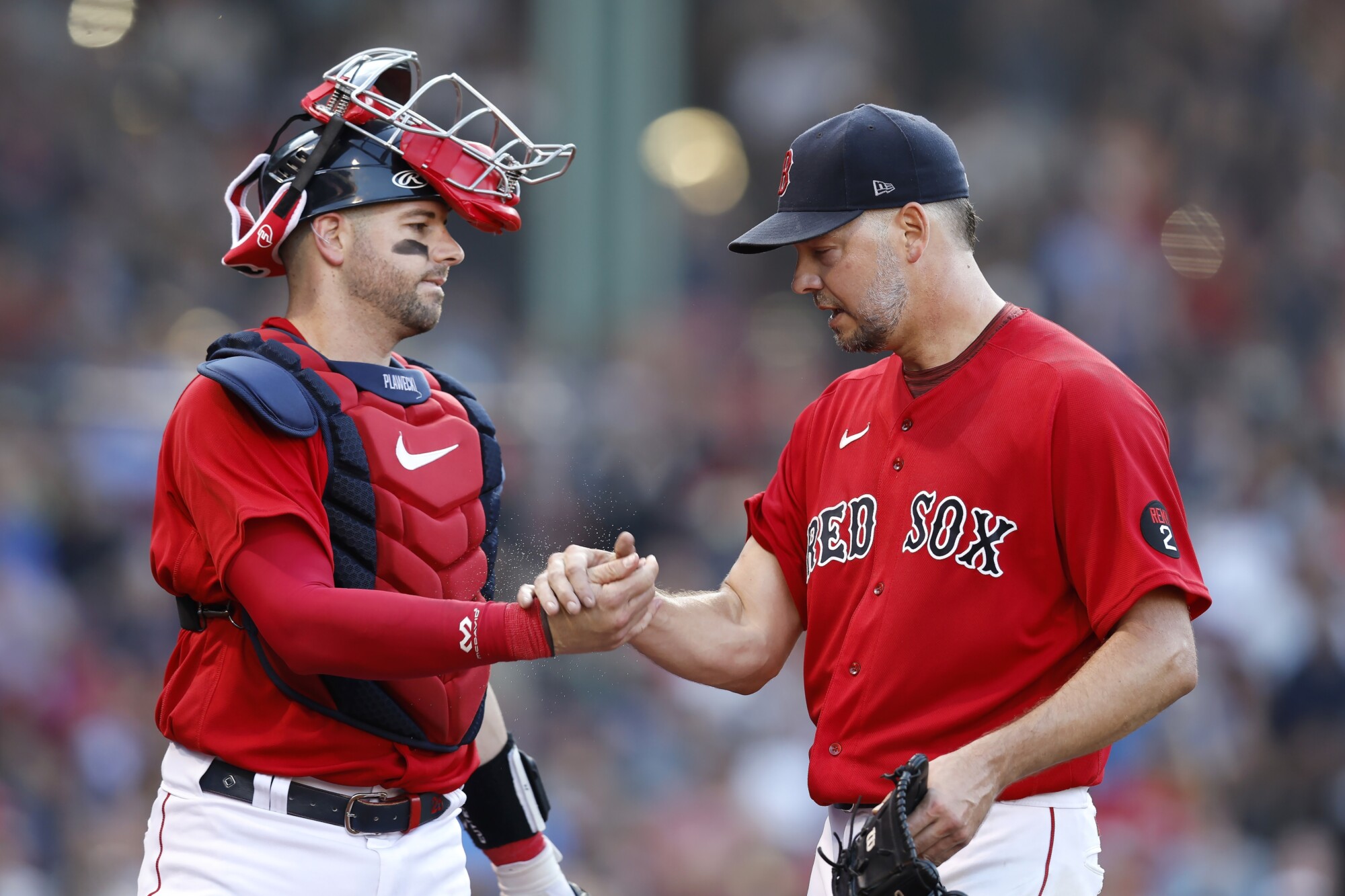 RED SOX NOTEBOOK: Martinez hits first long ball