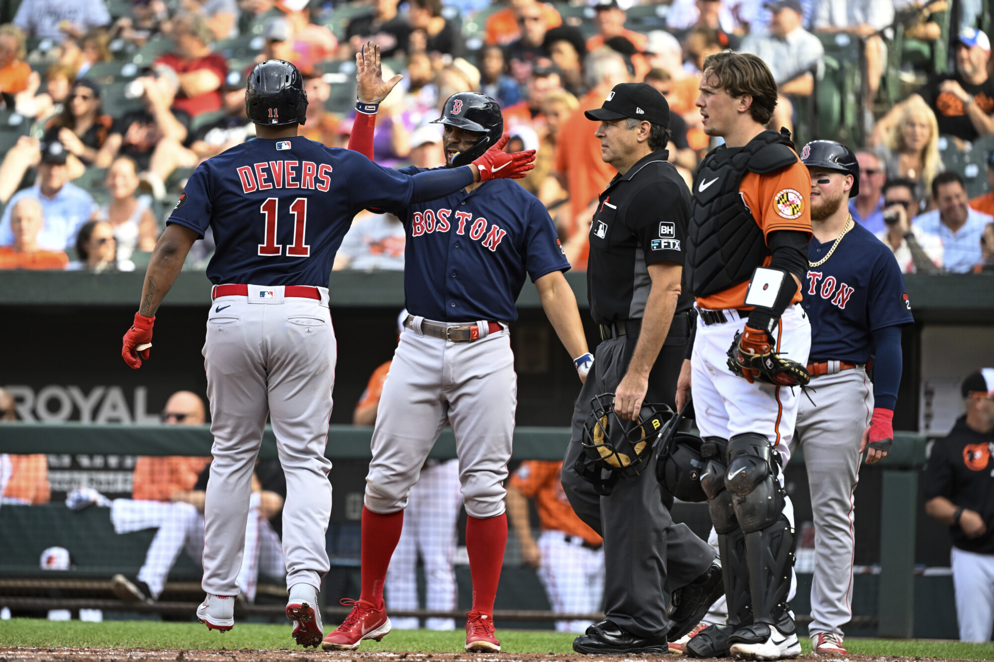 Red Sox star Rafael Devers sets franchise record for hits before