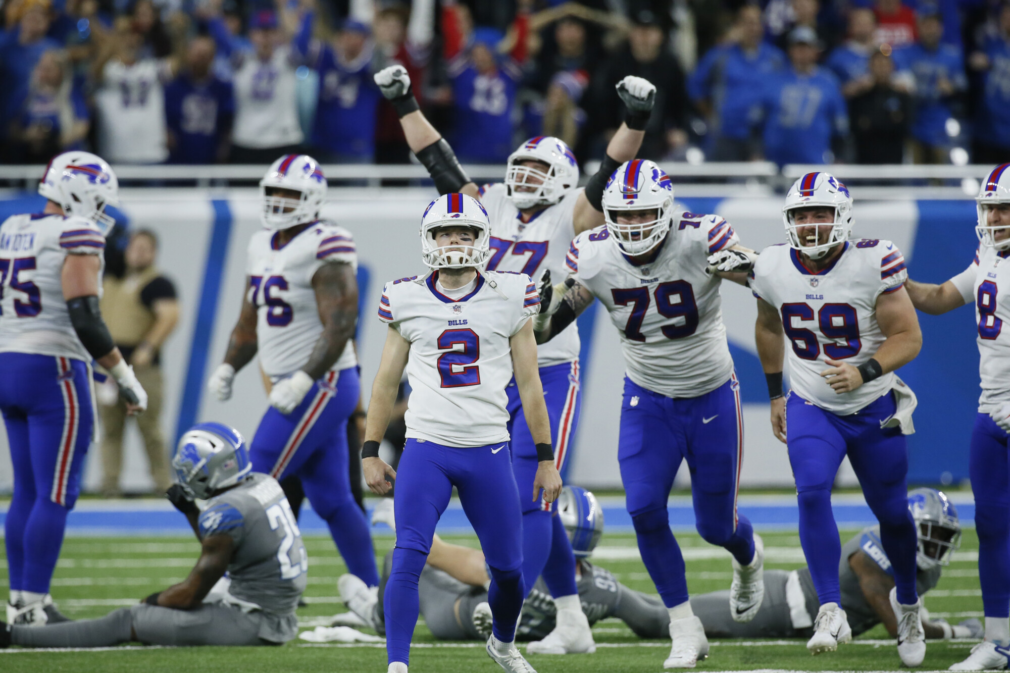 Detroit Lions lose on late field goal, 28-25 to Bills on Thanksgiving