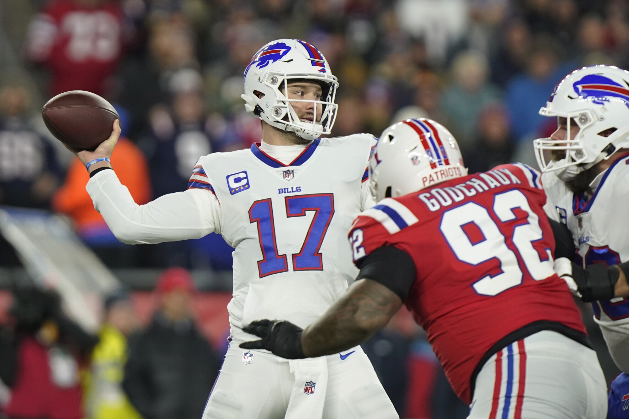 Bills honor Damar Hamlin with emotional win over Patriots