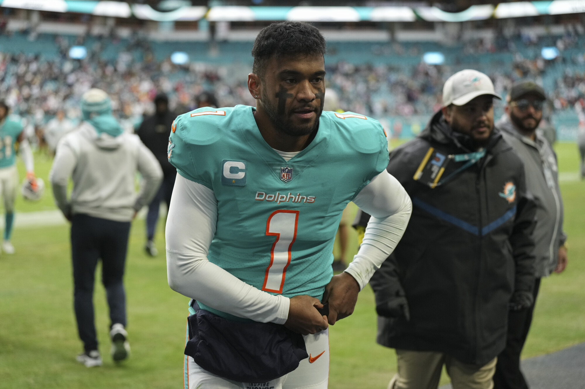 Dolphins quarterback Tua Tagovailoa still on concussion protocol and will  miss Sunday's game