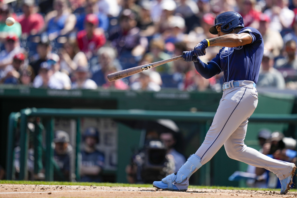 Tampa Bay Rays off to best start (6-0) in franchise history after defeating  Washington Nationals - The Boston Globe