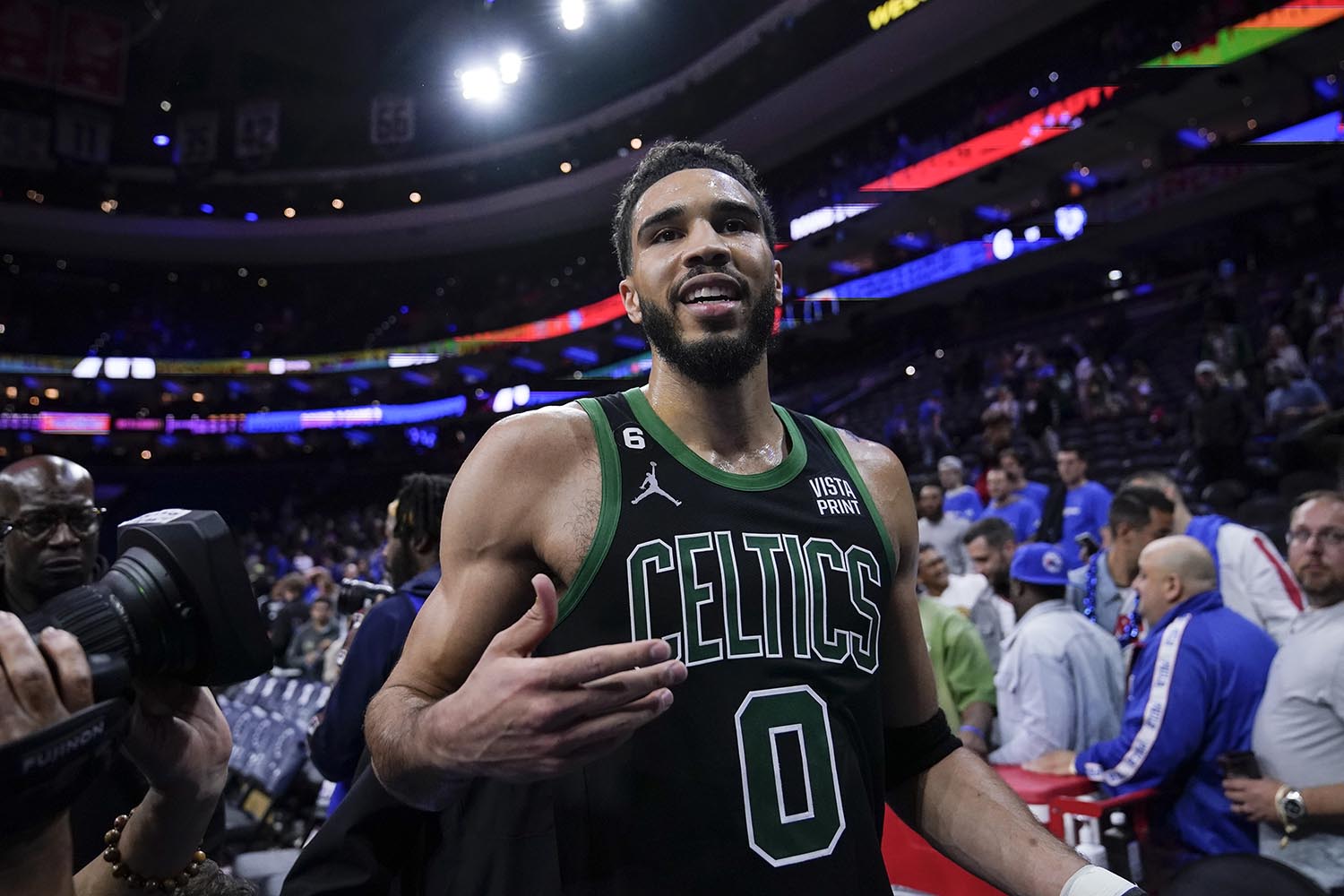 A Celtics player perfectly sums up team's new jersey ad: 'I like