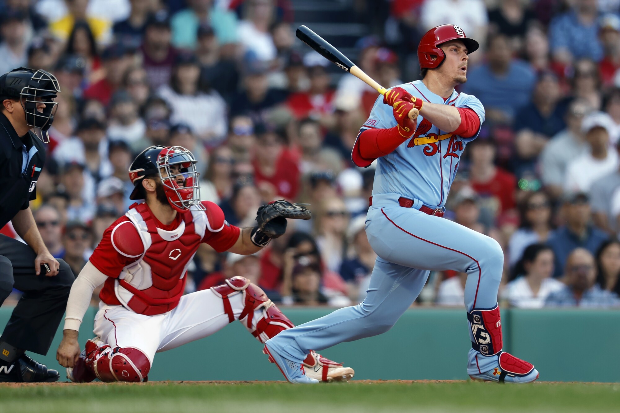 Cardinals beat Red Sox 4-3 as Jansen blows 9th inning lead for 2nd straight  day