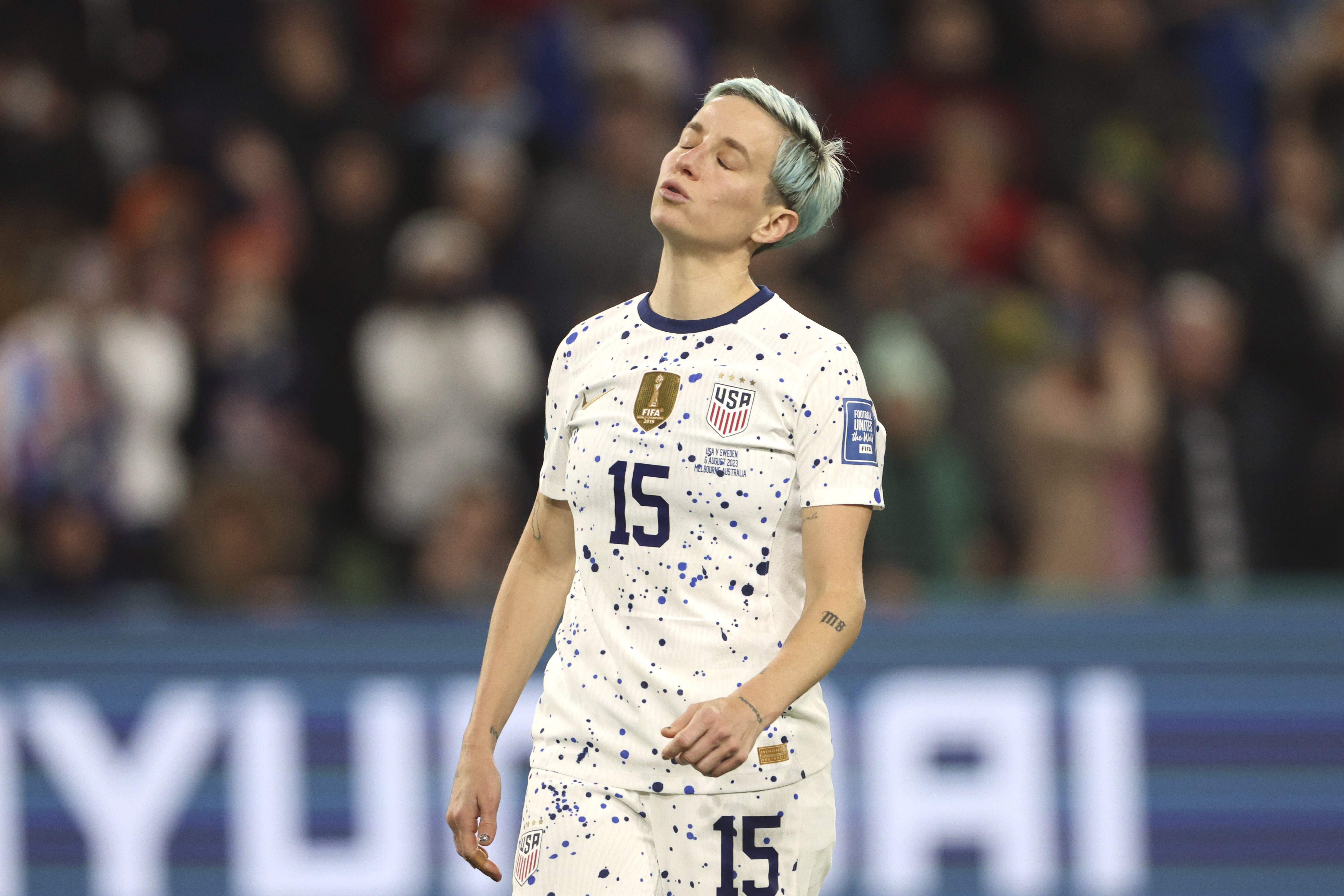 US bounced from Women's World Cup by Sweden on penalty kicks