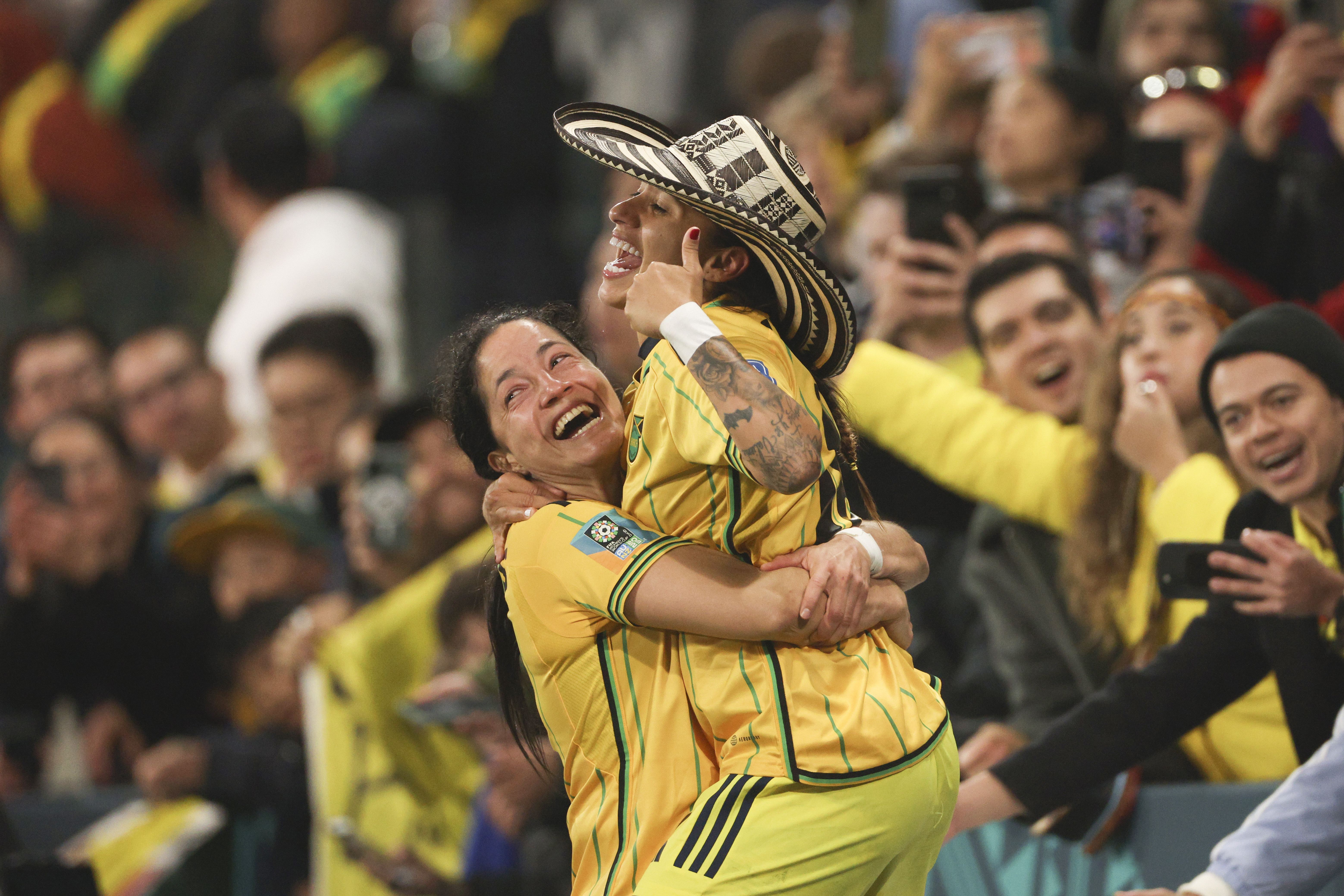 Women's World Cup roundup: Colombia beats Jamaica to reach quarterfinals  for first time