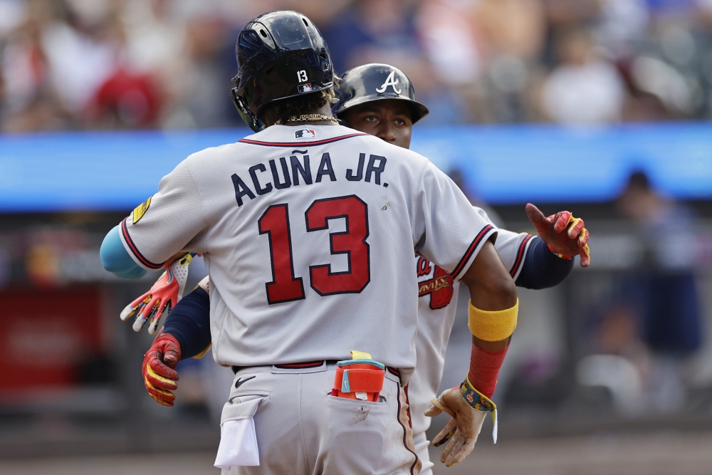 Atlanta Braves on X: As of now our ENTIRE infield is in 1st or