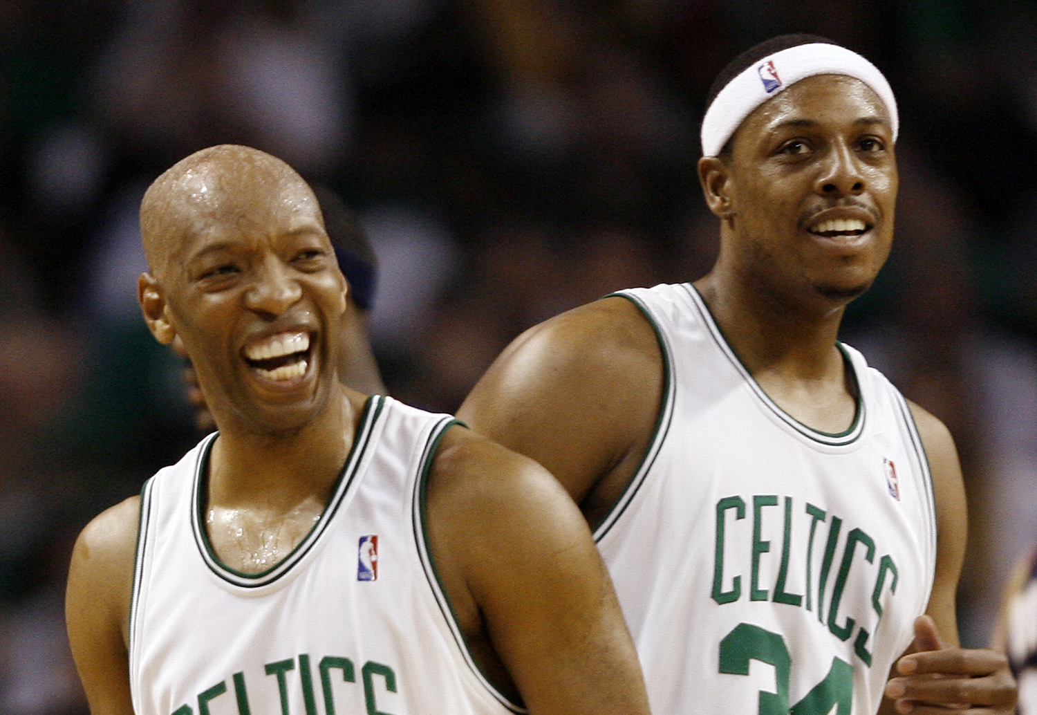 Boston Celtics' Jay Scrubb during the NBA basketball team's media