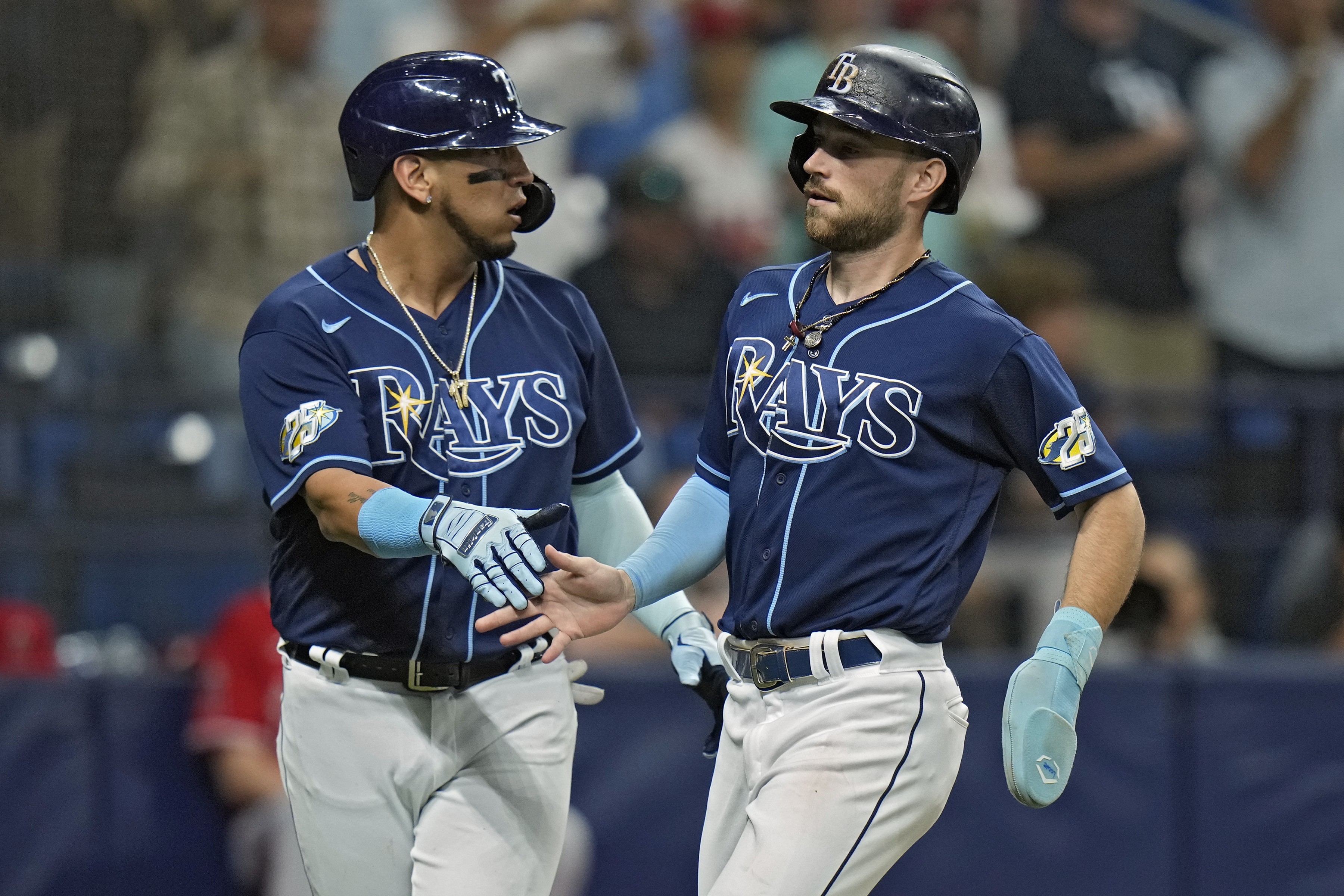 MLB roundup: Rays down Angels with four-run eighth inning
