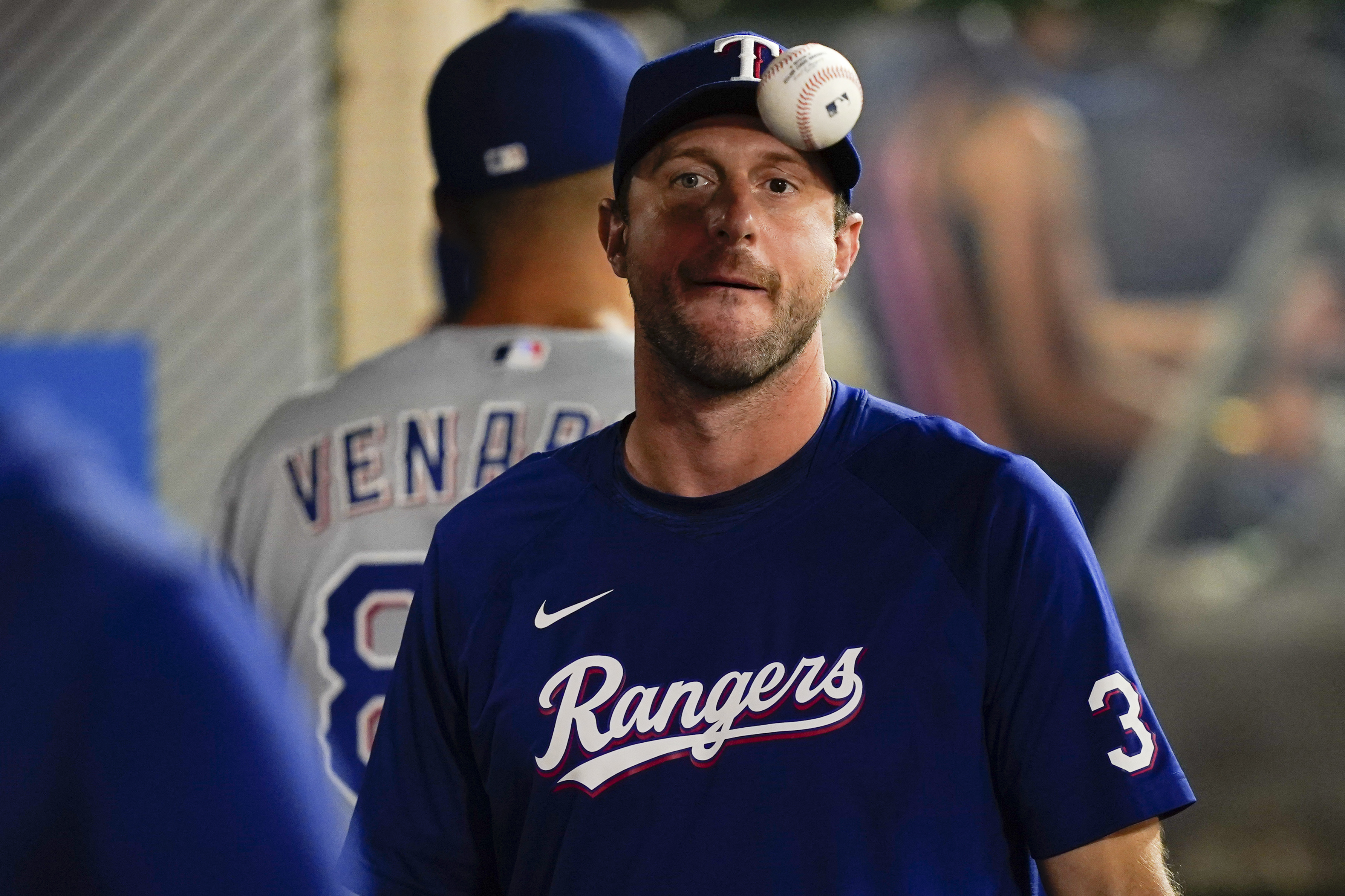 MLB notebook: Max Scherzer says he is ready to pitch for Rangers in ALCS