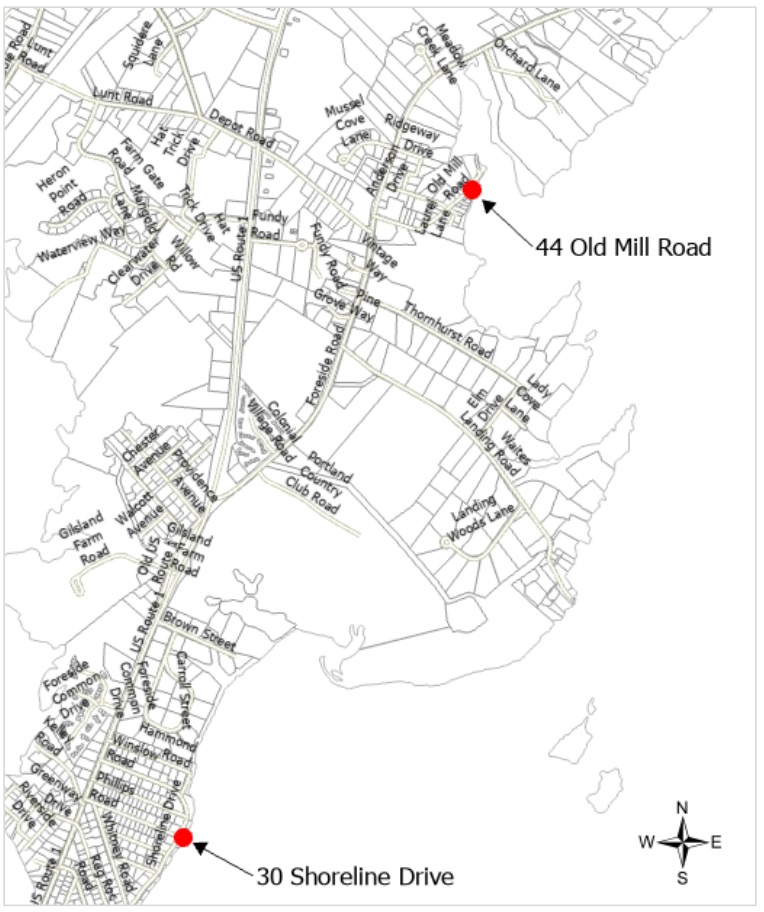 Two erosion sites threaten public infrastructure in Falmouth