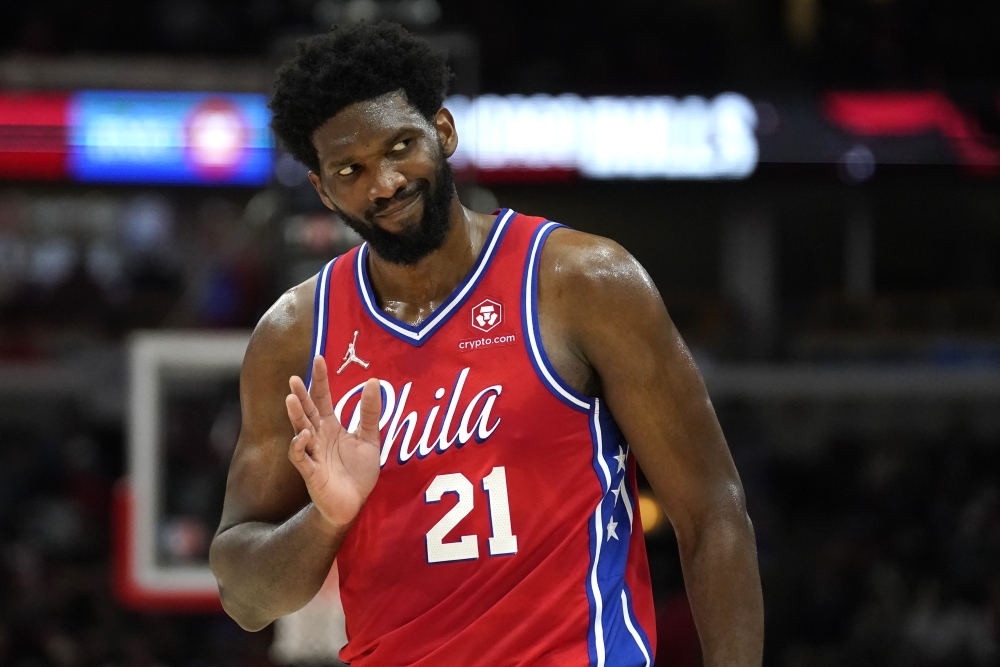 Sports Digest: Joel Embiid signs three-year extension with 76ers