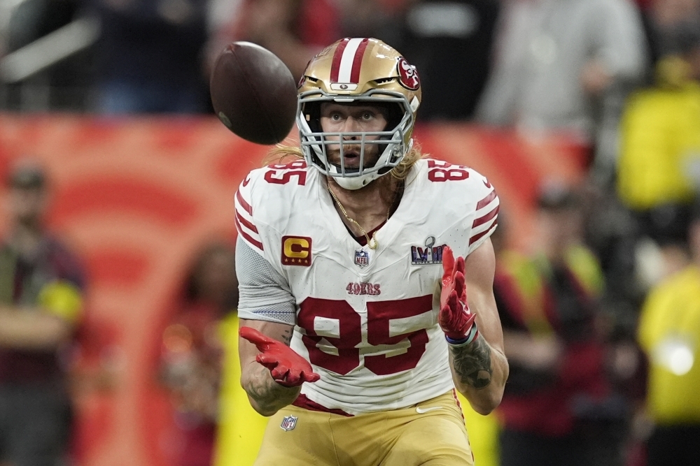 Sports Digest: 49ers tight end Kittle ruled out against Rams