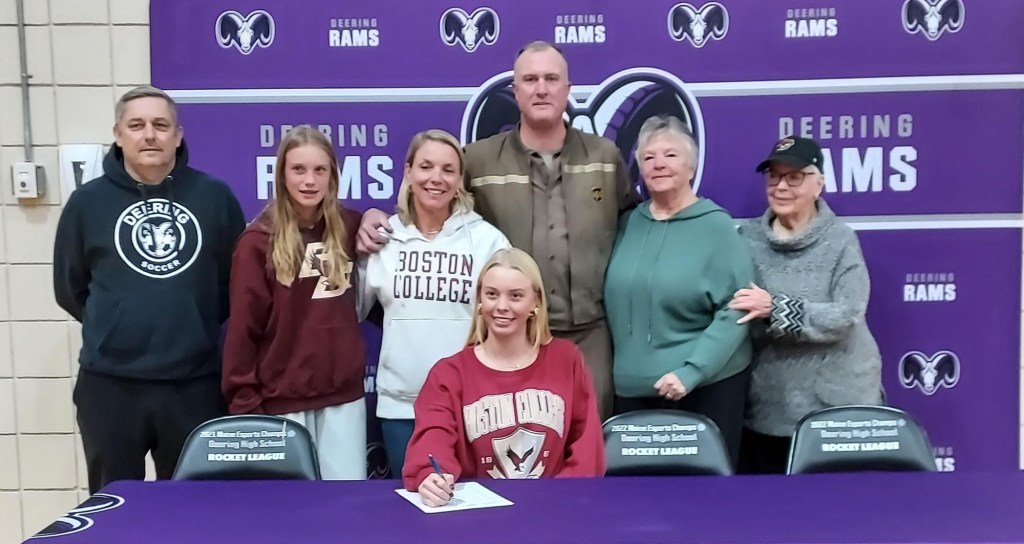 Deering soccer star to play at Boston College