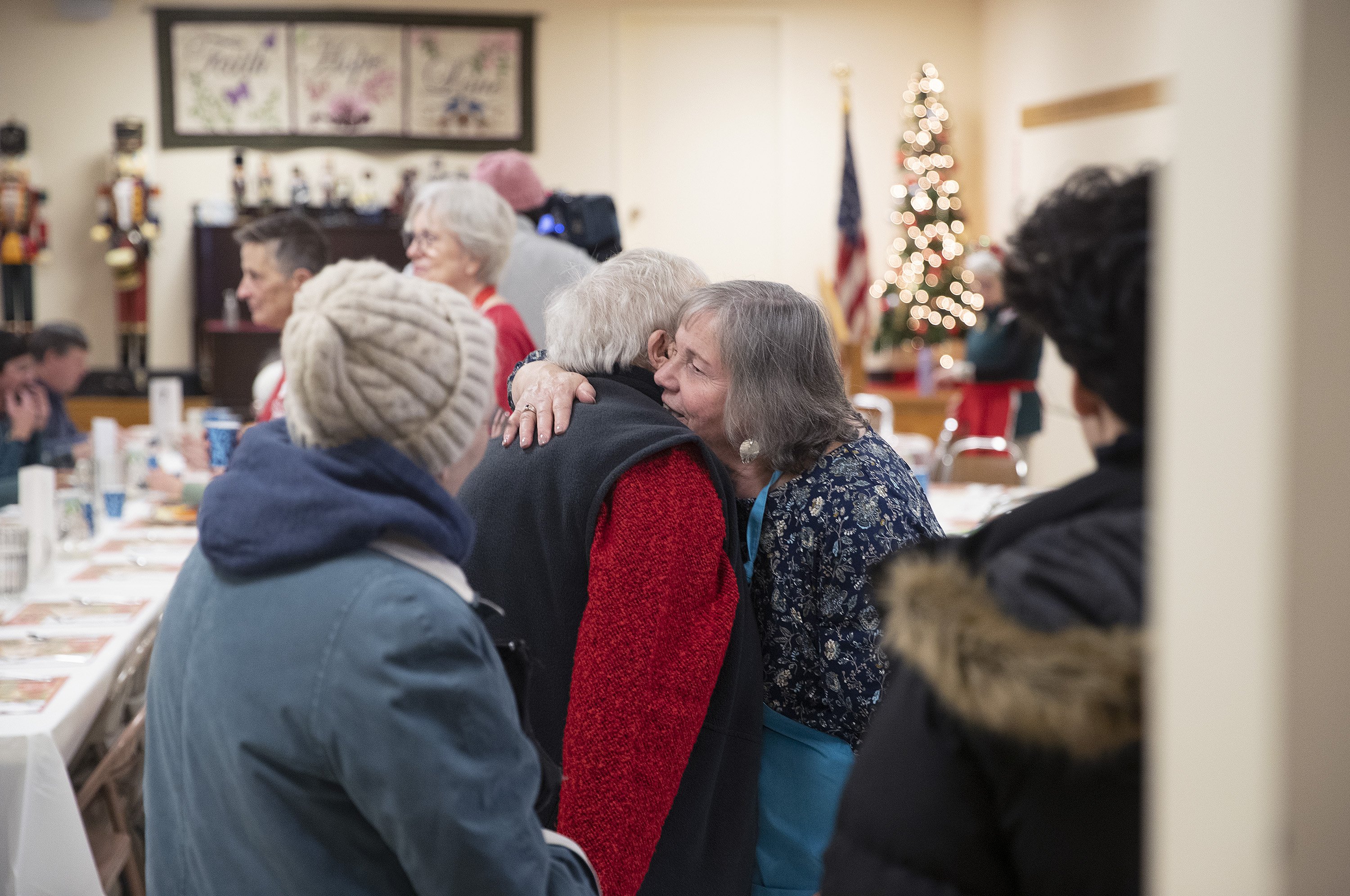 Westbrook church serves hundreds at annual Christmas dinner